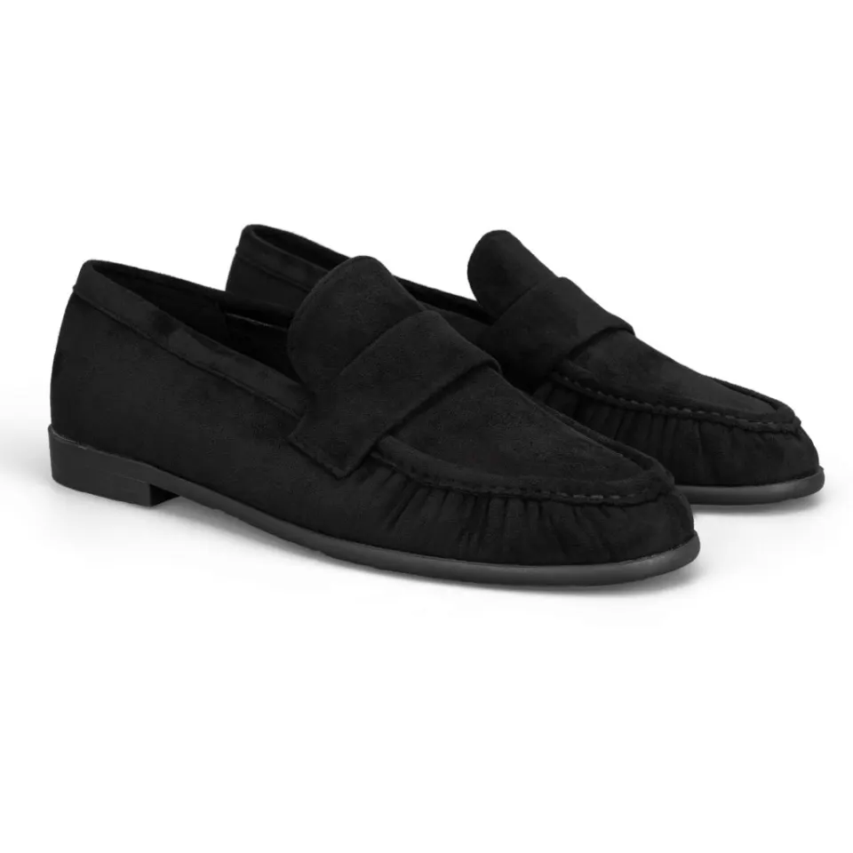 Akina loafers Y-113 – sort — produktfoto