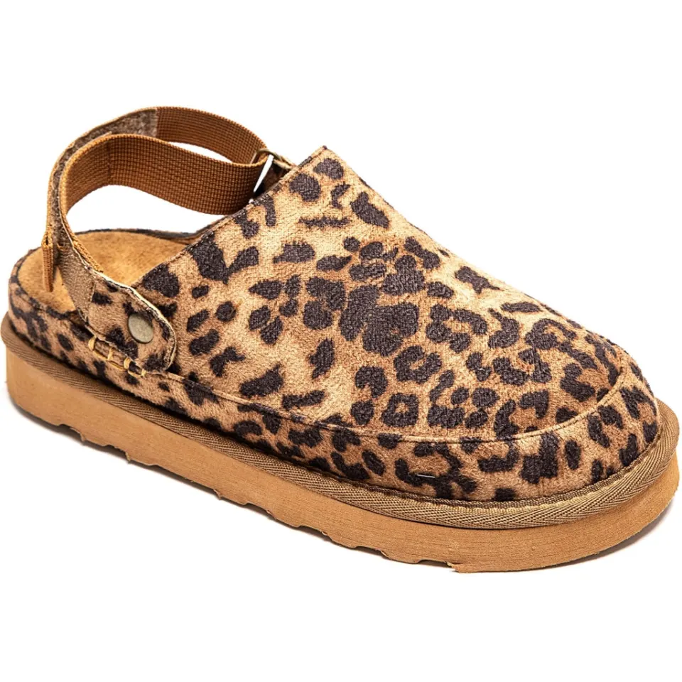Berthe sandaler 5260 – leopard — produktfoto