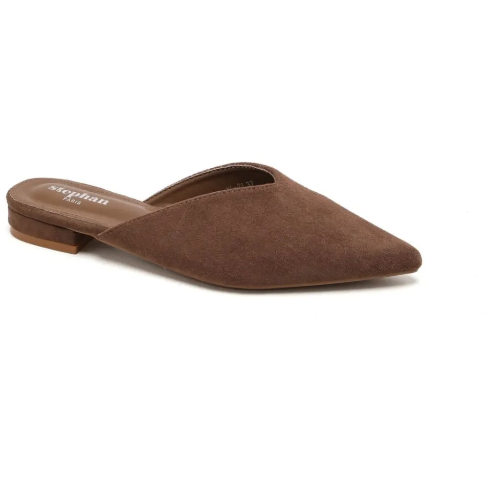 Alphonsine slip on sandaler XL-21 – Khaki — produktfoto