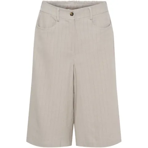 Marta du Château shorts MdcAdrielle 8053 – Beige Stripe — produktfoto