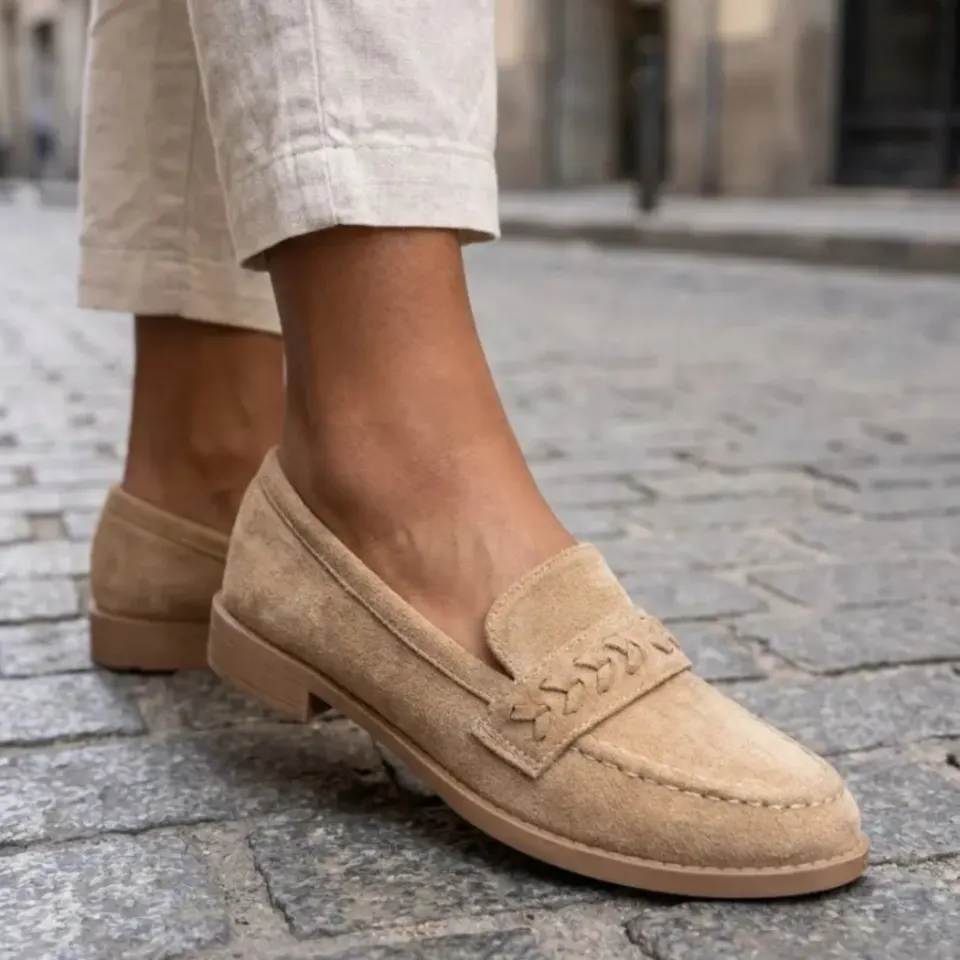 Cascade loafers ZU117-66 – Khaki — produktfoto