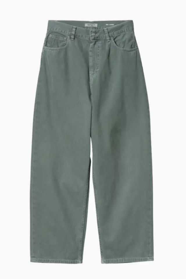 Carhartt W' Brandon Pant - Silver Pine Stone Dyed – Carhartt WIP — produktfoto