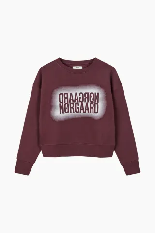 Mads Nørgaard Organic Sweat Tilvina Sweatshirt – Sassafras — produktfoto