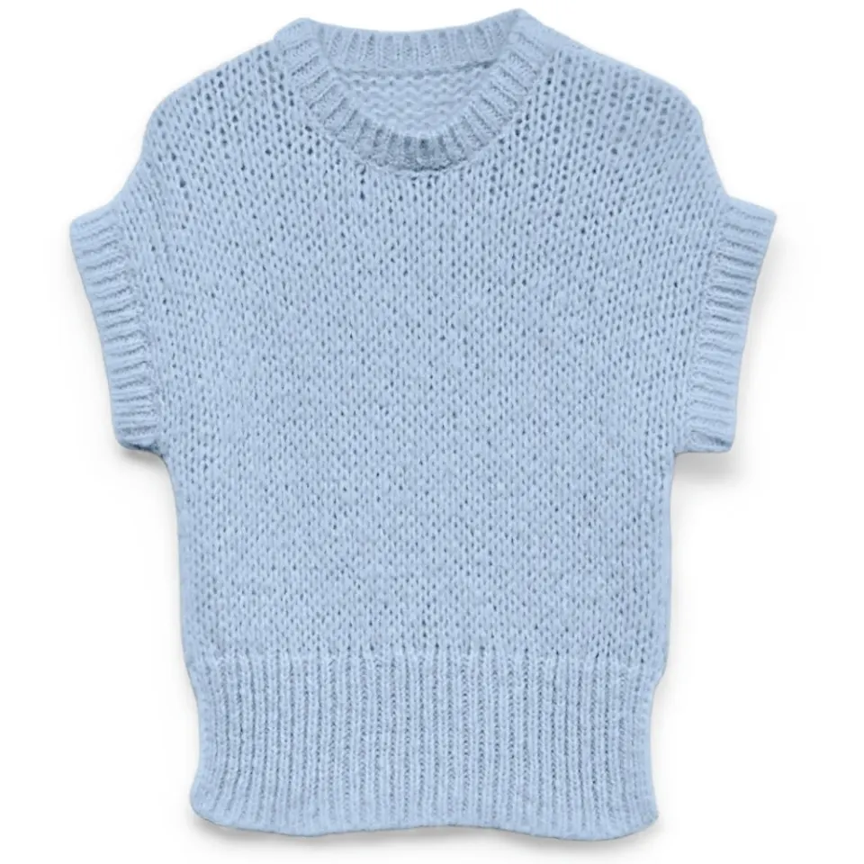 Vero Moda pullover Vmada – Cashmere Blue — produktfoto