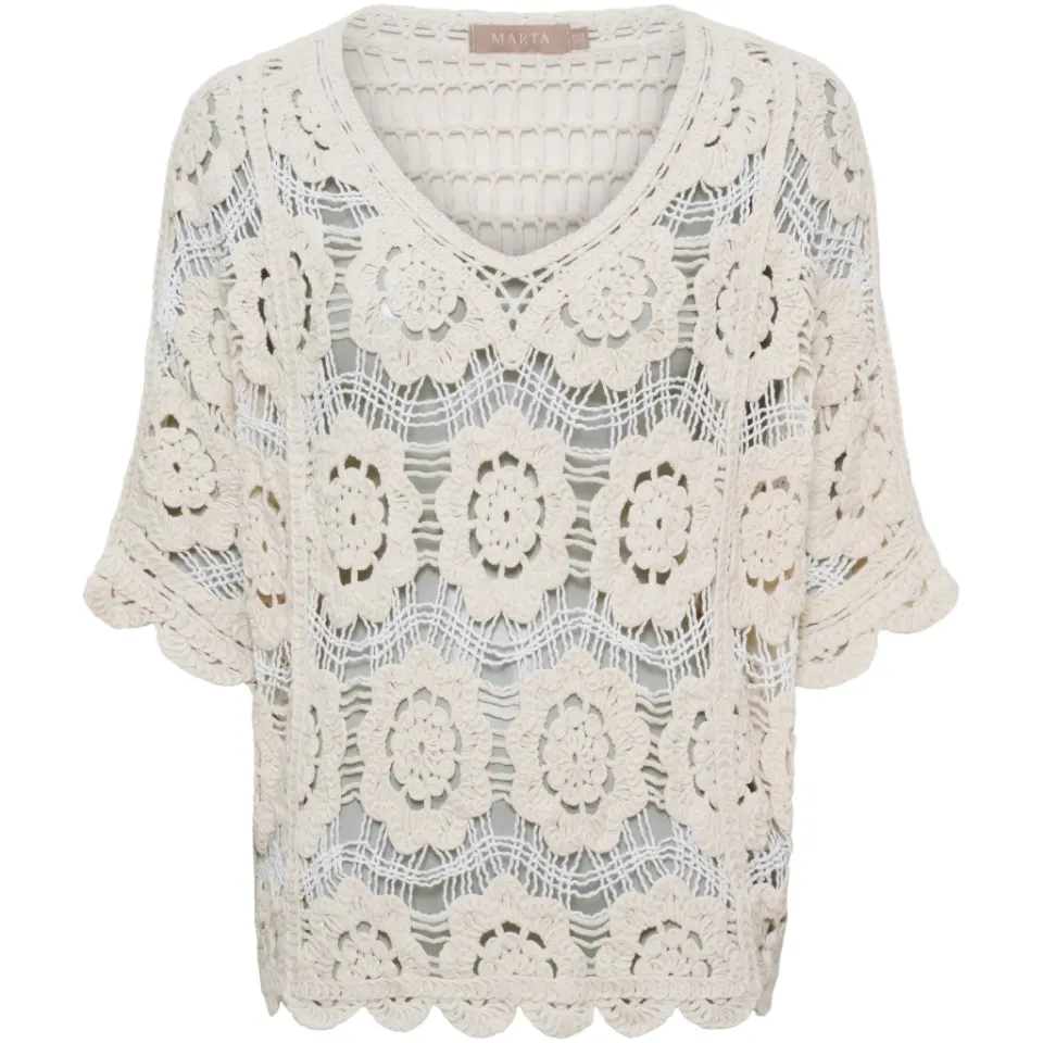 Marta du Château bluse MdcSassie 1016 – beige — produktfoto
