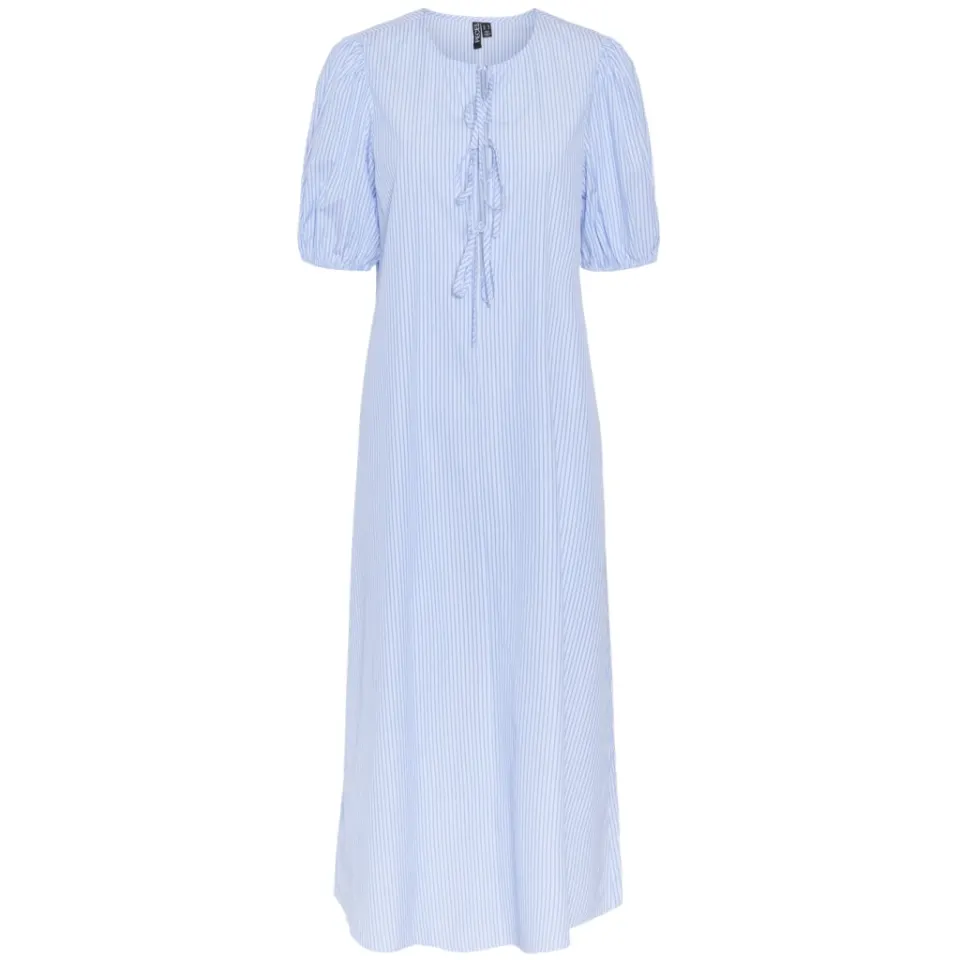 Pieces tie kjole Pcholly – Cornflower Blue — produktfoto