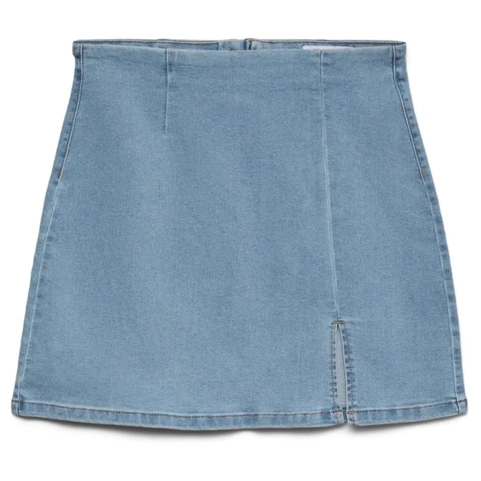 Vero Moda nederdel Vmnelly – Light Blue Denim — produktfoto