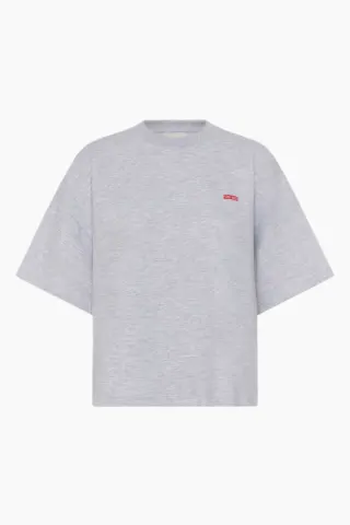 Gestuz GZgilsa Sweat Tee – Ultra Light Grey Melange — produktfoto
