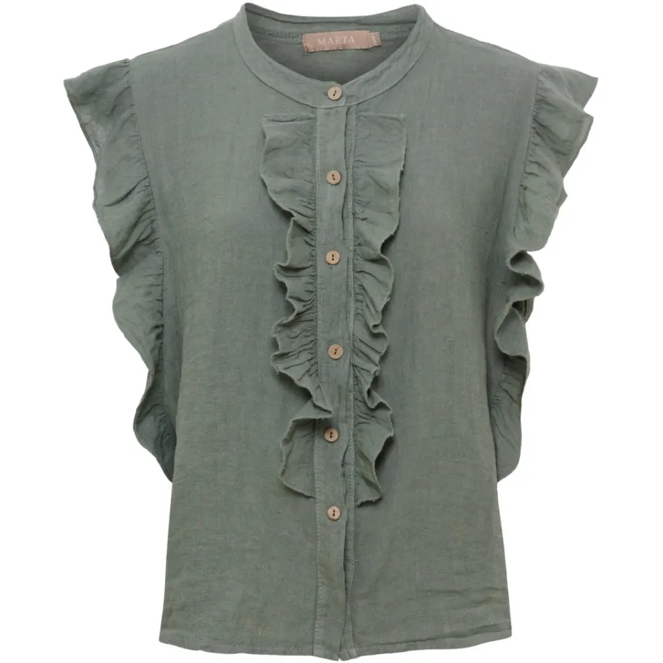Marta du Château top MdcKarima 268433 – Military — produktfoto