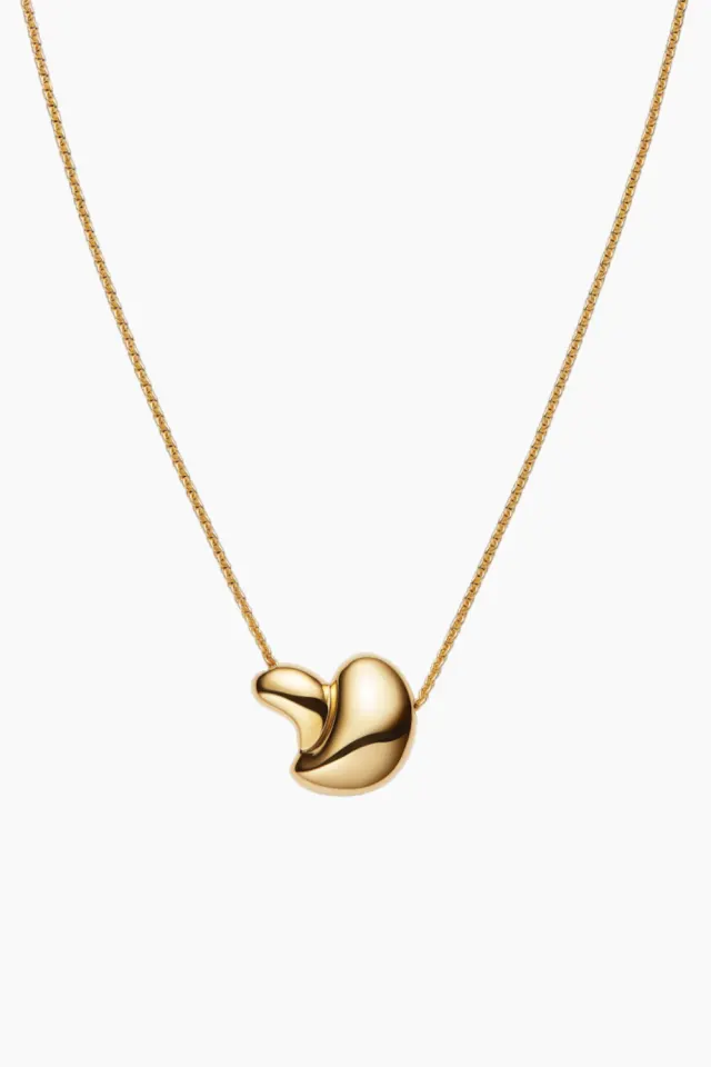 Maria Black Sagene 45 Necklace – guld — produktfoto
