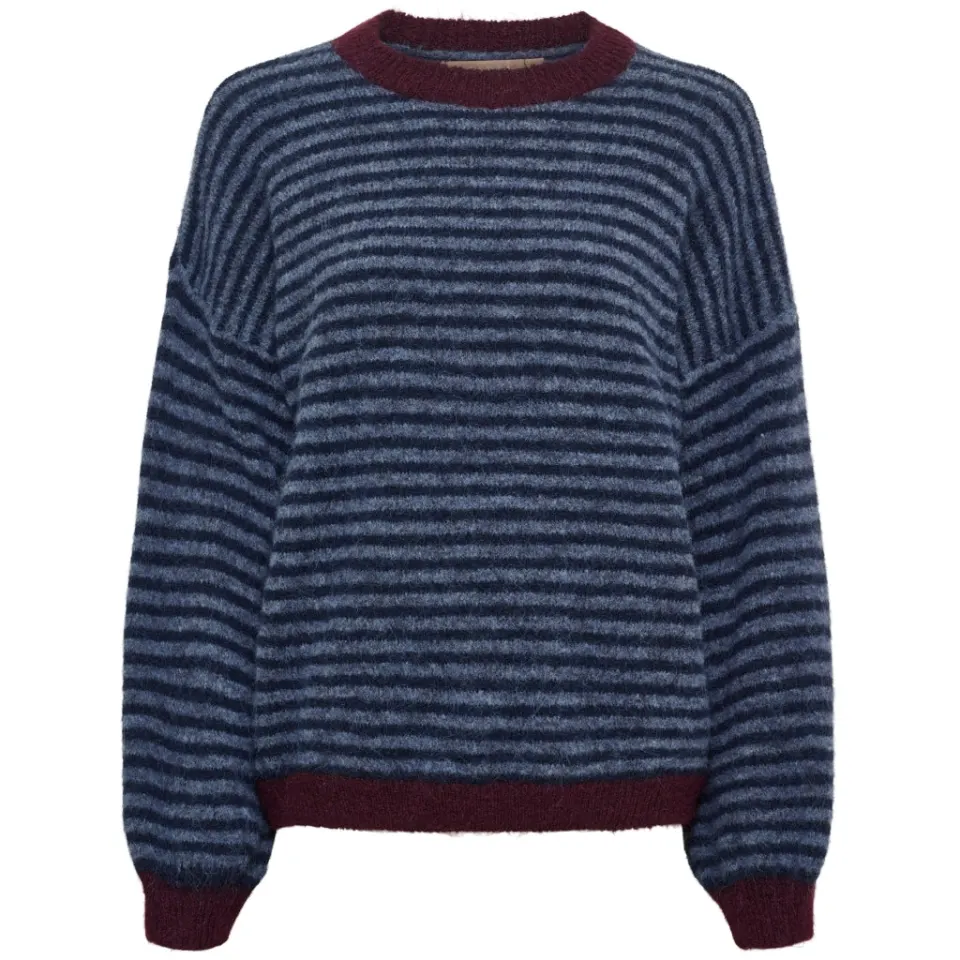 Marta du Château Strik MdcReverie 9602 – Navy/Jeans — produktfoto
