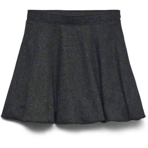 Vero Moda aware nederdel Awuthalia – Dark grey melange — produktfoto