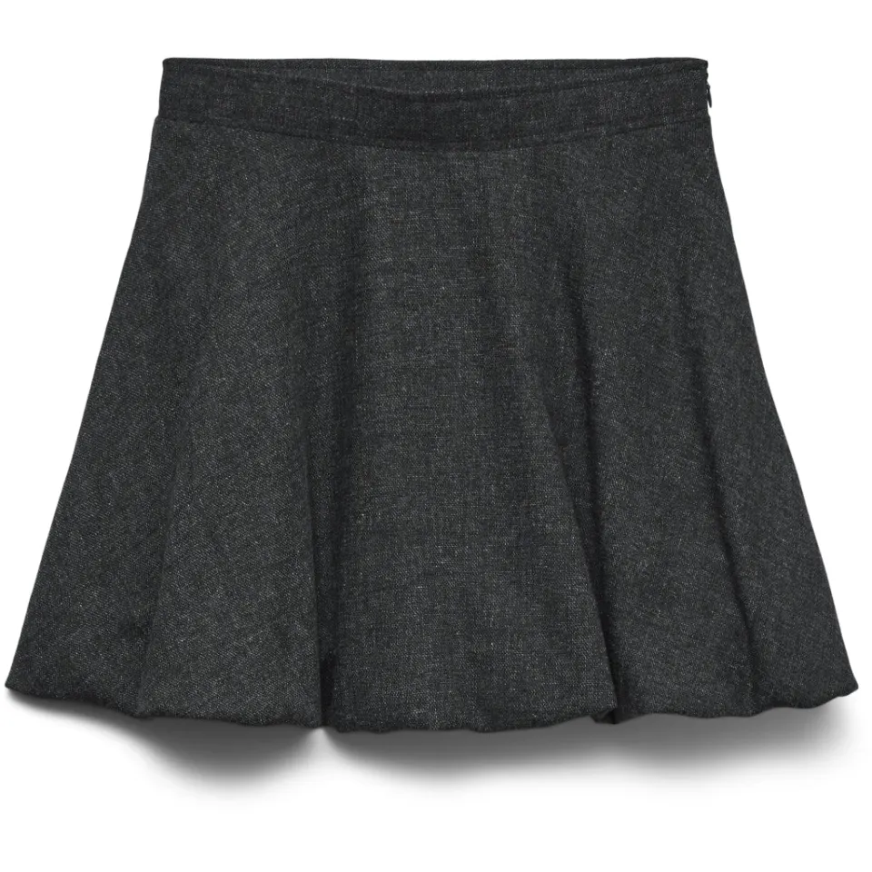 Vero Moda aware nederdel Awuthalia – Dark grey melange — produktfoto