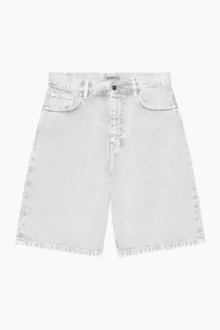 Carhartt W' Brandon Short I036530 - Black Chalk Wash – Carhartt WIP — produktfoto