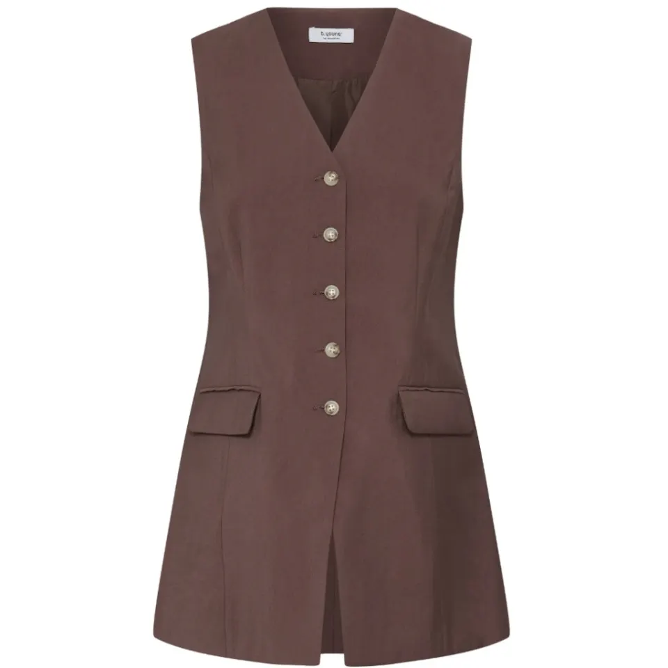 b.young vest Byessie – French roast — produktfoto