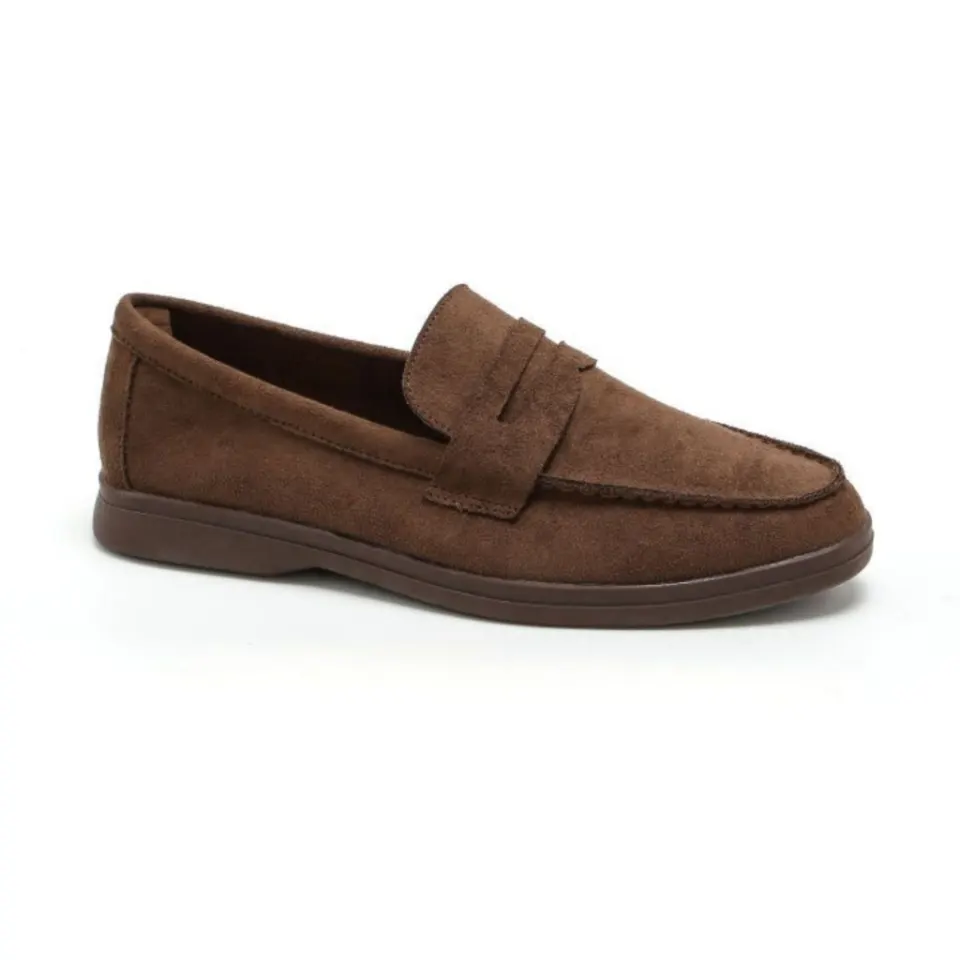Nille loafers QQ-278 – brun — produktfoto