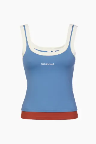 Résumé AlexRS Top – Multi Blue — produktfoto