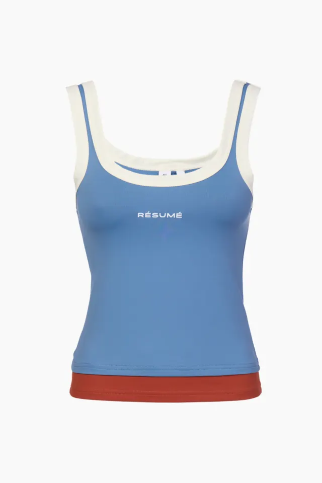 Résumé AlexRS Top – Multi Blue — produktfoto