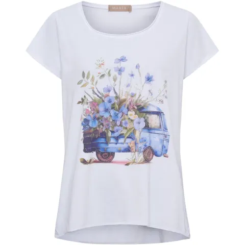 Marta du Château T-Shirt MdcMarie 1535 – Jeans — produktfoto