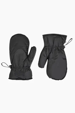 Mads Nørgaard Light Ripstop Pillow Glove – sort — produktfoto