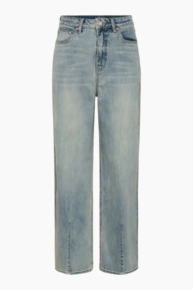 Gestuz GZnoma HW Jeans – Vintage Mid Blue Wash — produktfoto