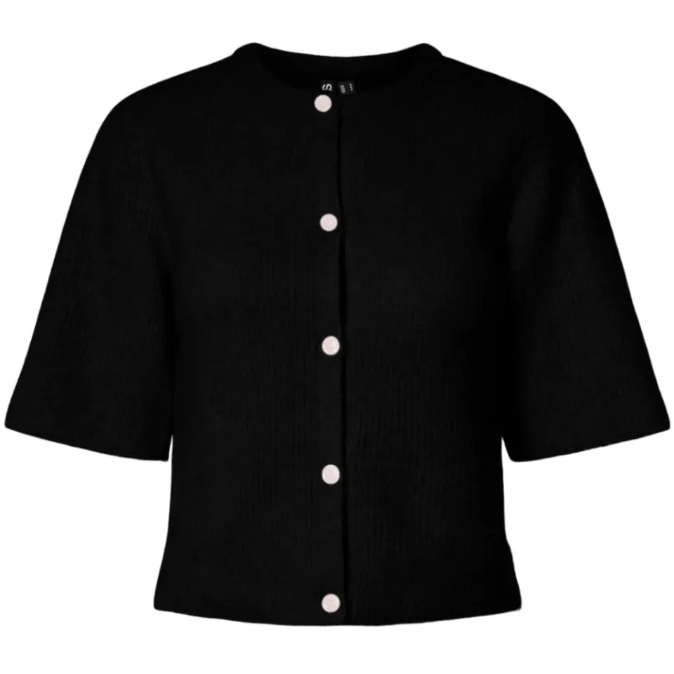 Pieces cardigan Pcsilly – sort — produktfoto