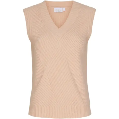 Marta du Château vest aw268 – beige — produktfoto