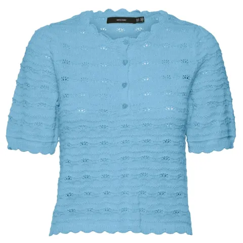 Vero Moda bluse Vmshelby – Airy Blue — produktfoto