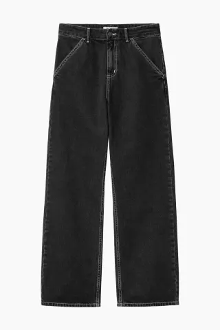Carhartt W' Simple Pant - Black Stone – Carhartt WIP — produktfoto