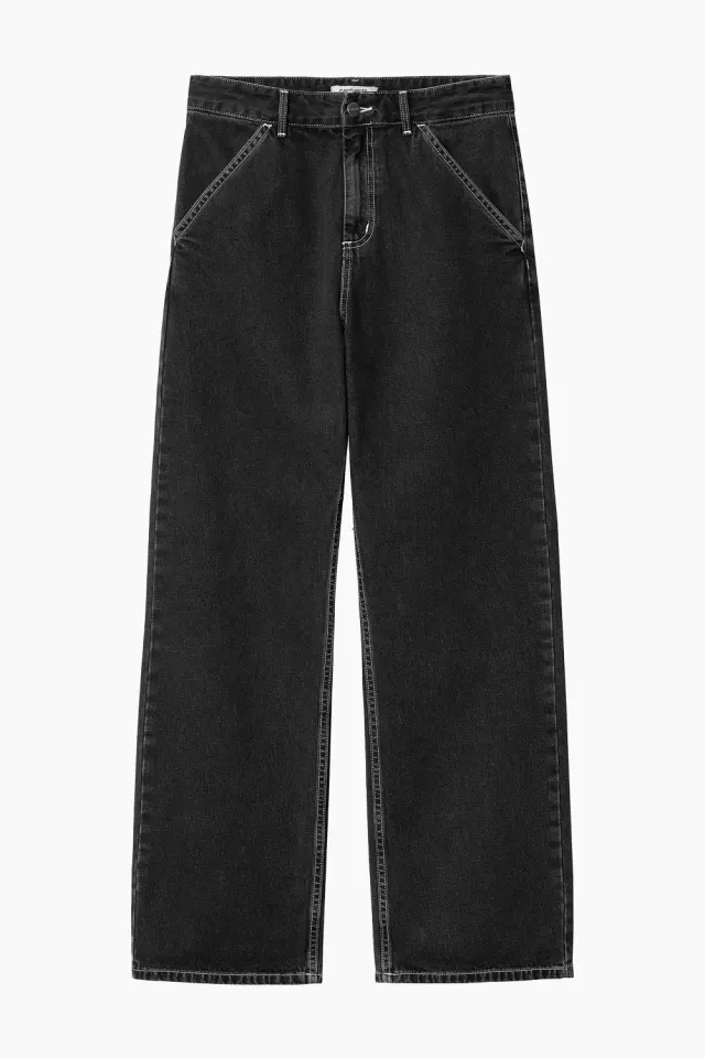 Carhartt W' Simple Pant - Black Stone – Carhartt WIP — produktfoto