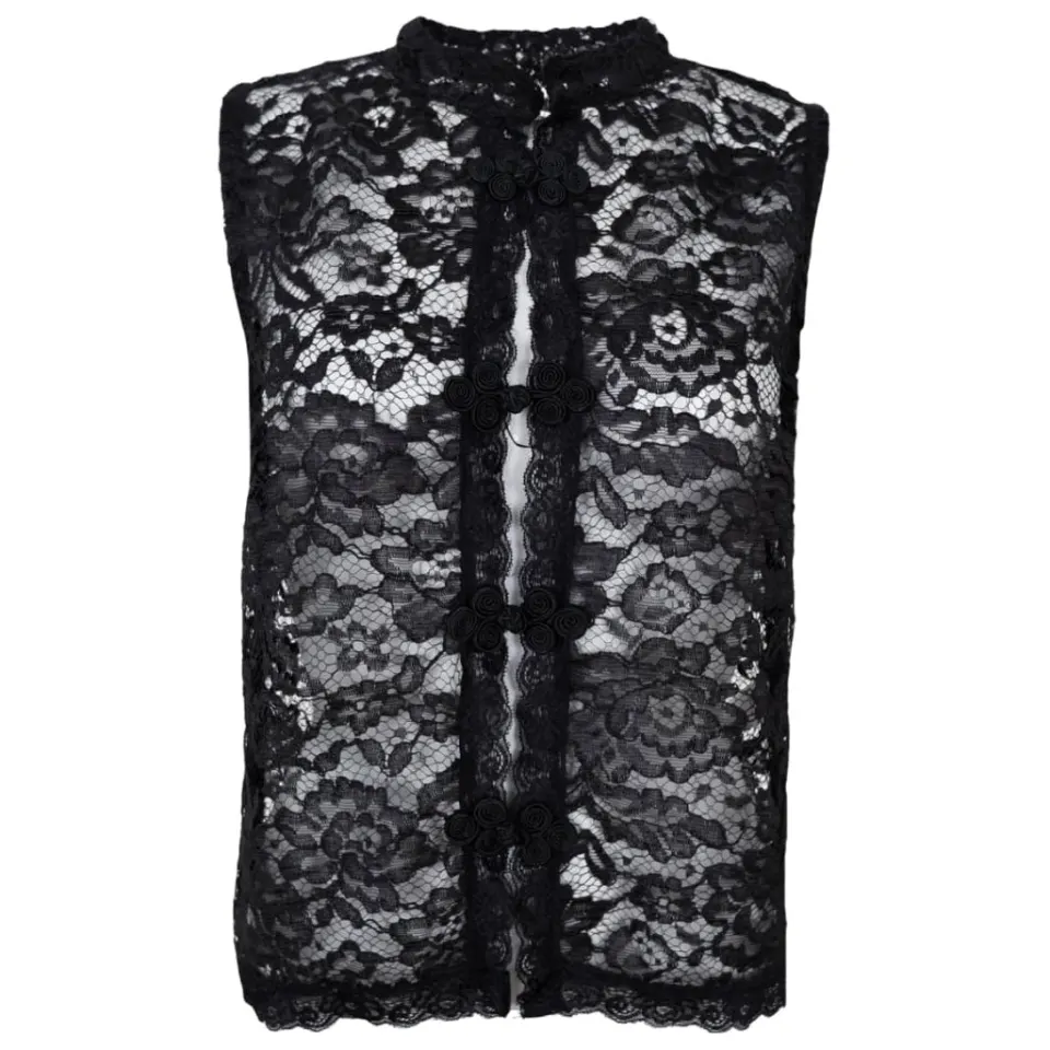Black Colour vest Bcrosa – sort — produktfoto