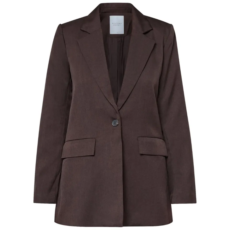 Sisters Point blazer Viksa oversized – Mocca — produktfoto
