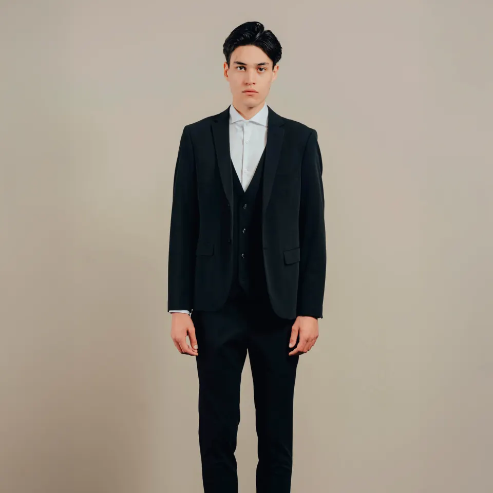 Gnious Anthony Blazer – Sort — produktfoto