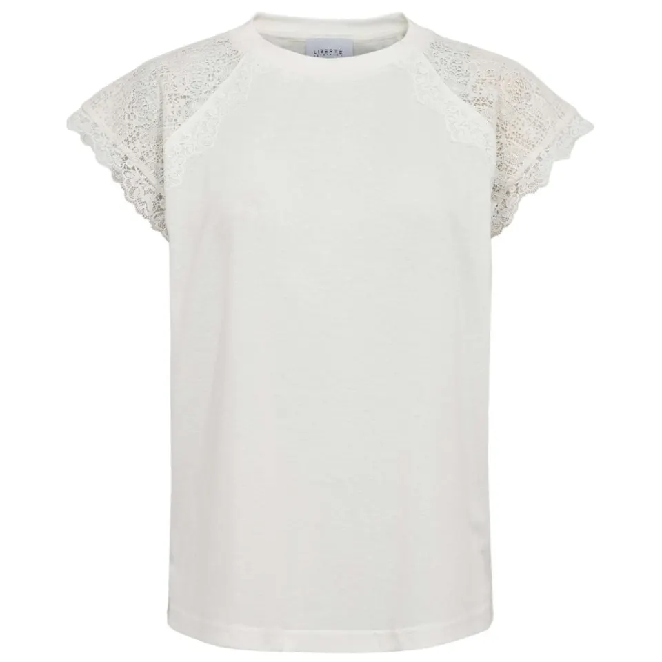 Liberté t-shirt Milla – hvid — produktfoto