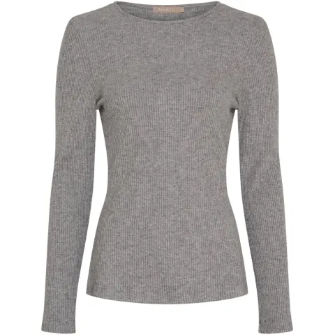 Marta du Château langærmet t-shirt 38915M – grå — produktfoto