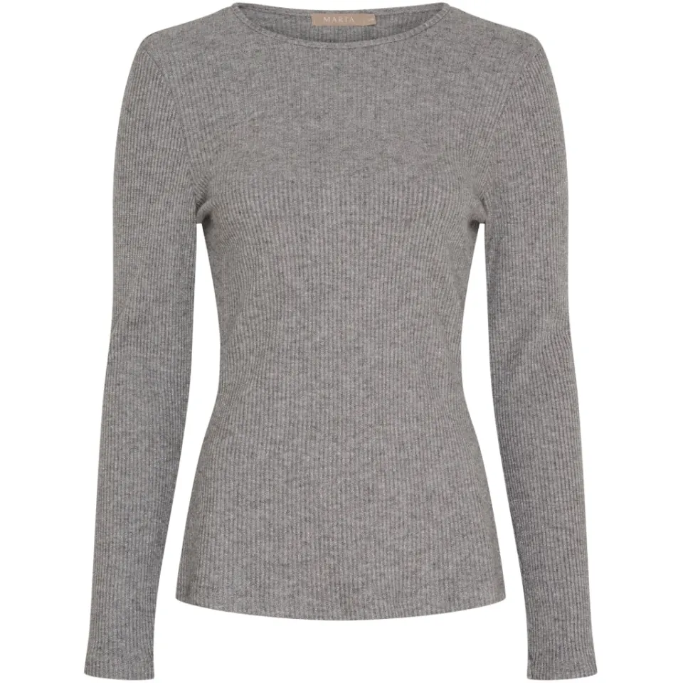 Marta du Château langærmet t-shirt 38915M – grå — produktfoto