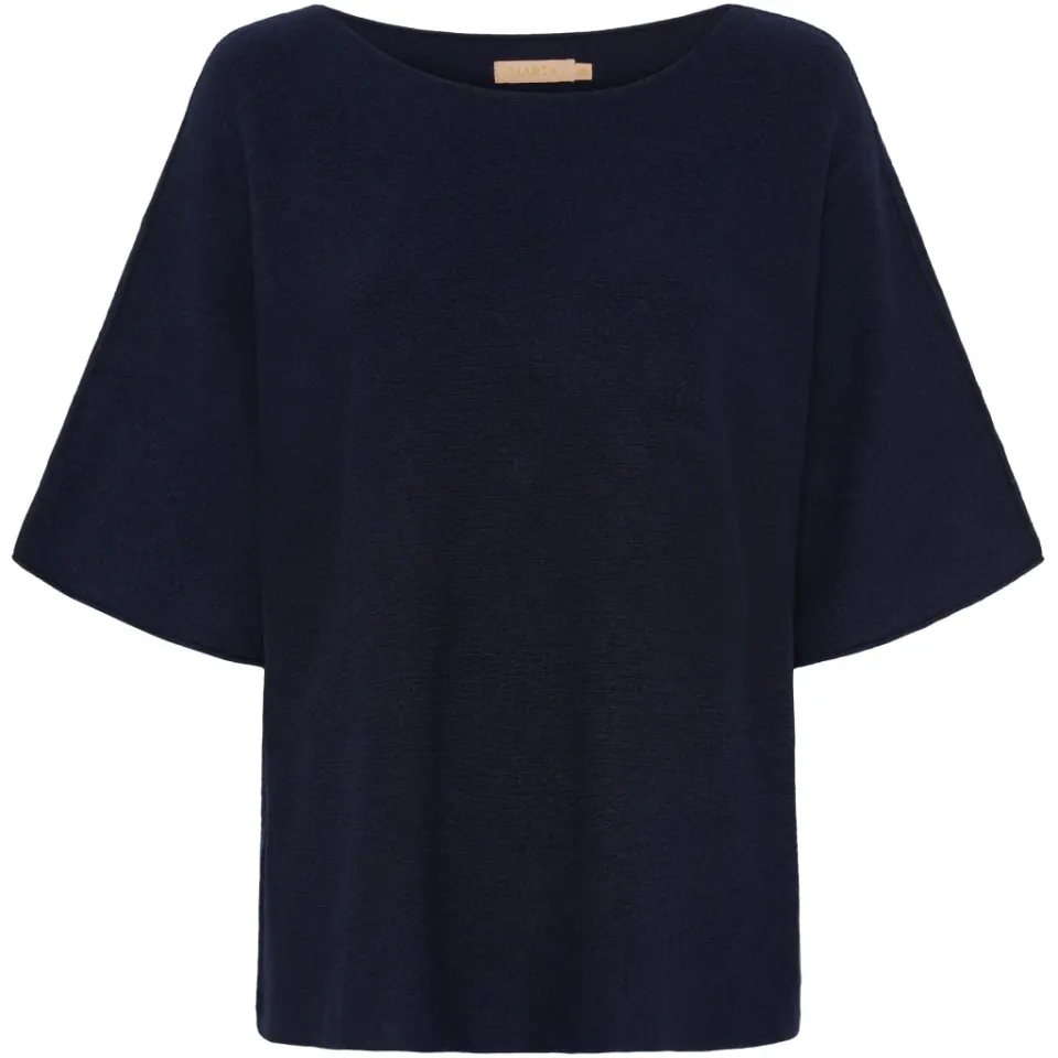 Marta du Château strik MdcSia 5003 – AW navy — produktfoto