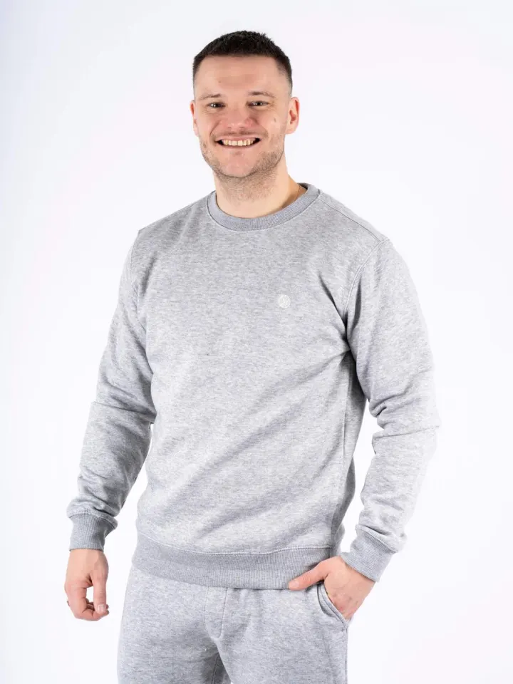 Marcus Macolin Crewneck Noos – Grå — produktfoto