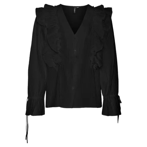 Vero Moda skjorte Vmkausa – sort — produktfoto