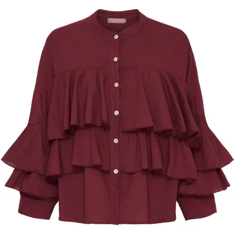 Marta du Château bluse MdcDebbie 258638 – Bordeaux6269 — produktfoto