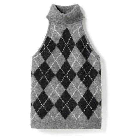 Noella top N-lajoianna – Black Grey Mix — produktfoto