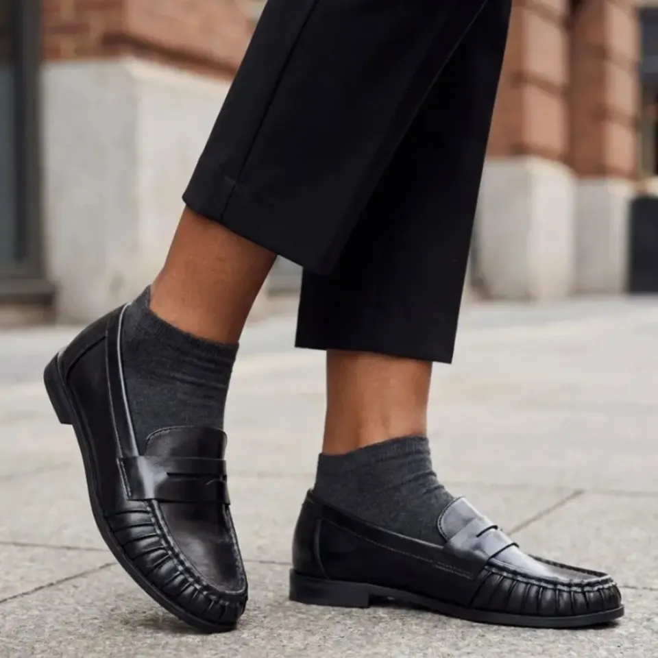Nieve loafers 88F-9 – sort — produktfoto