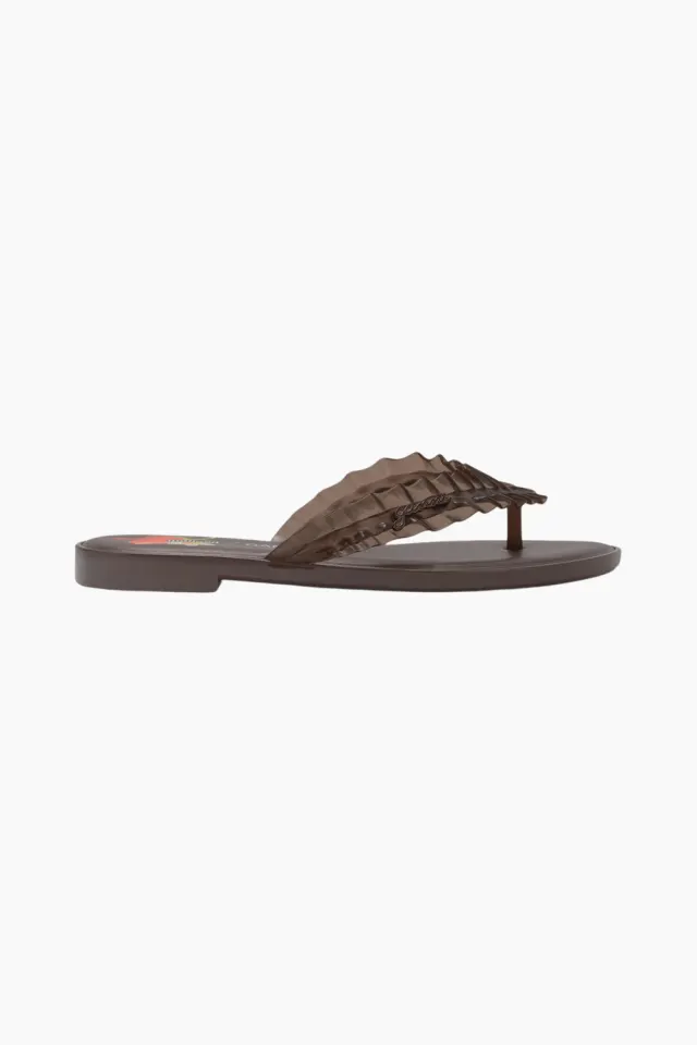 GANNI x Melissa Flip Flop D1020028 – Demitasse — produktfoto