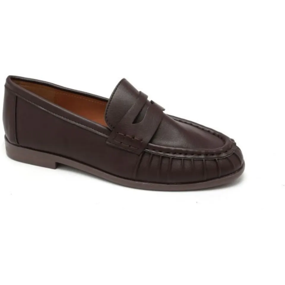 Sassie loafers QQ-272 – brun — produktfoto