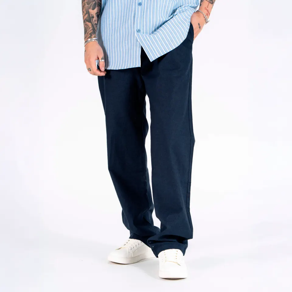 Marcus MAwilson pants – Dark Sapphire — produktfoto