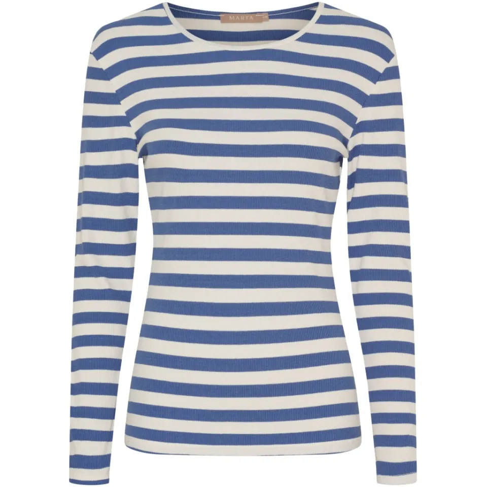 Marta du Château langærmet t-shirt MdcBegonia 7702 – Fiordo — produktfoto