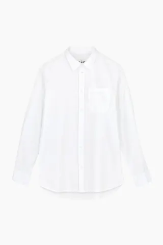 Aiayu Classic Shirt 2372 – hvid — produktfoto