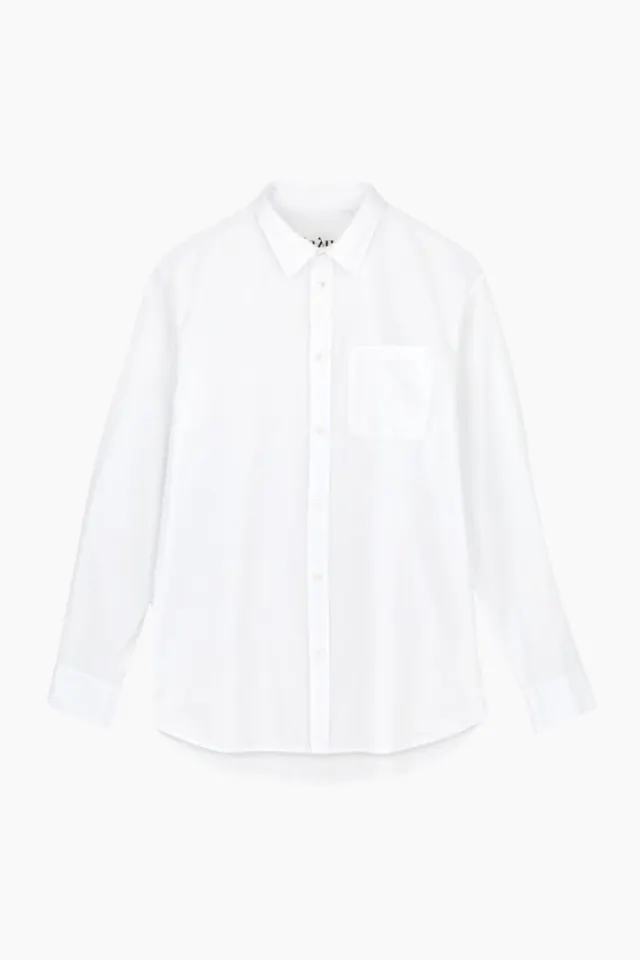Aiayu Classic Shirt 2372 – hvid — produktfoto