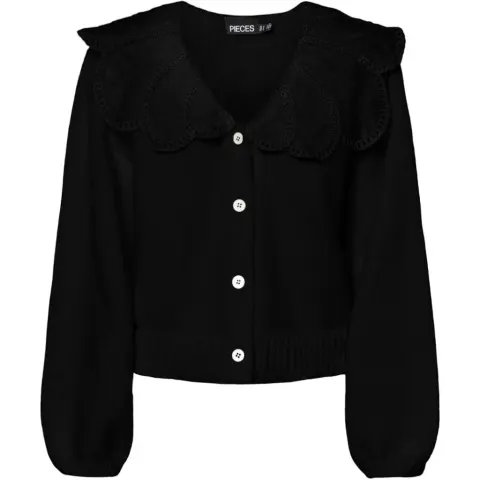 Pieces Cardigan Pcabby – sort — produktfoto