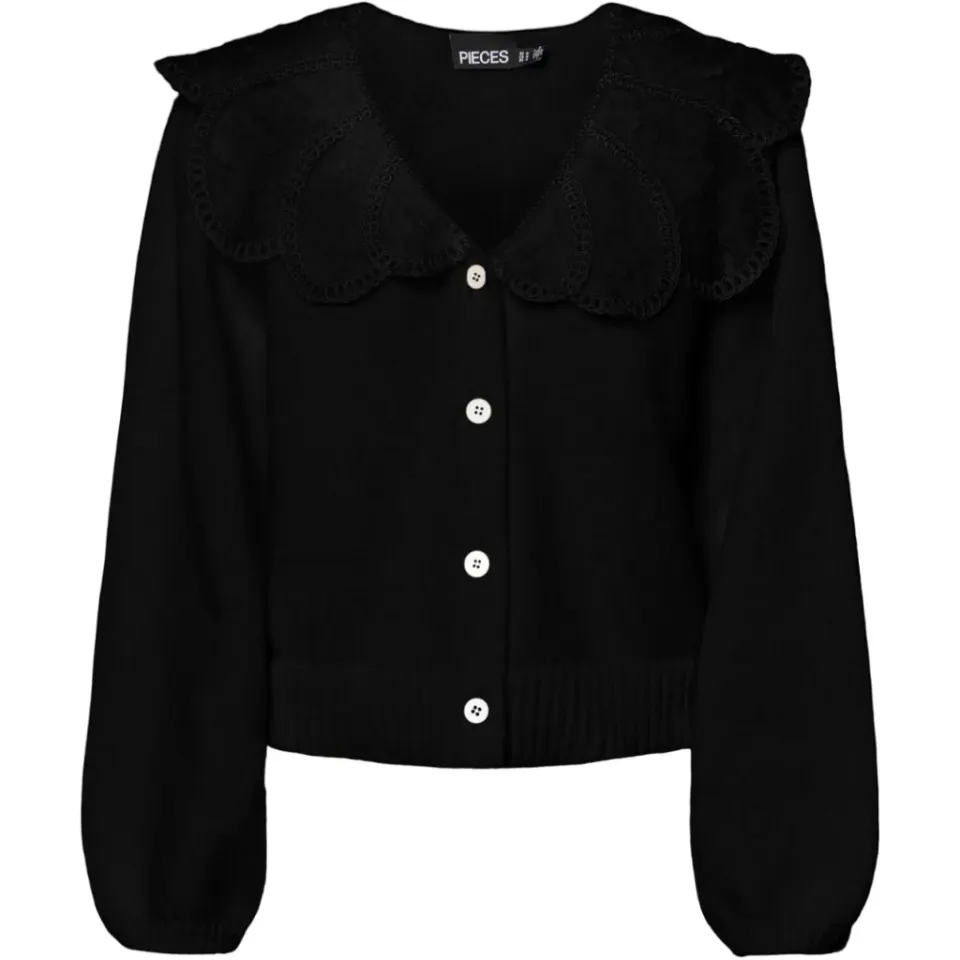Pieces Cardigan Pcabby – sort — produktfoto